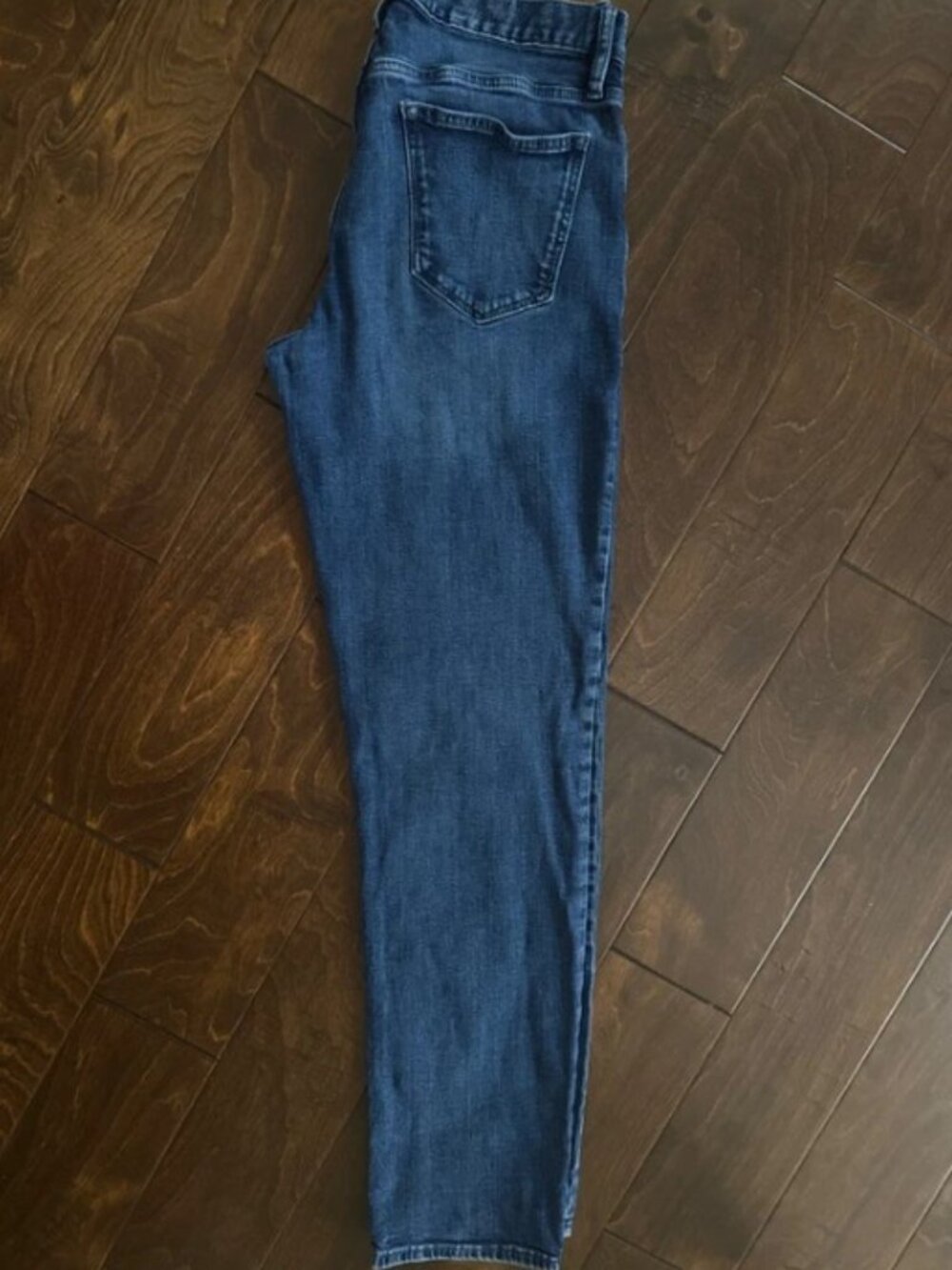 Women's Dark Blue Slim Fit Jeans